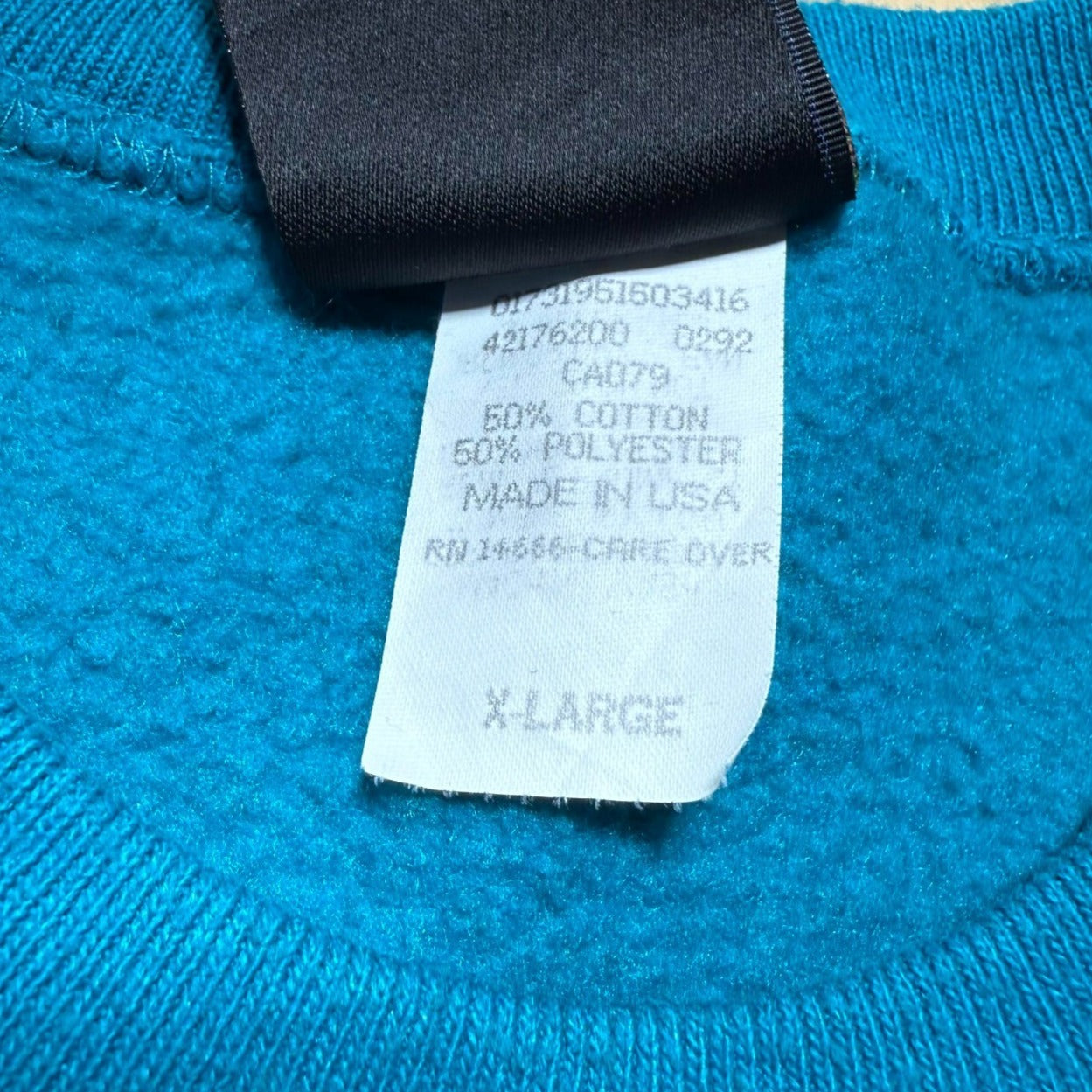 Vintage 90s USA Olympics Team Embroidered Logo Crewneck Pullover Sweatshirt - XL